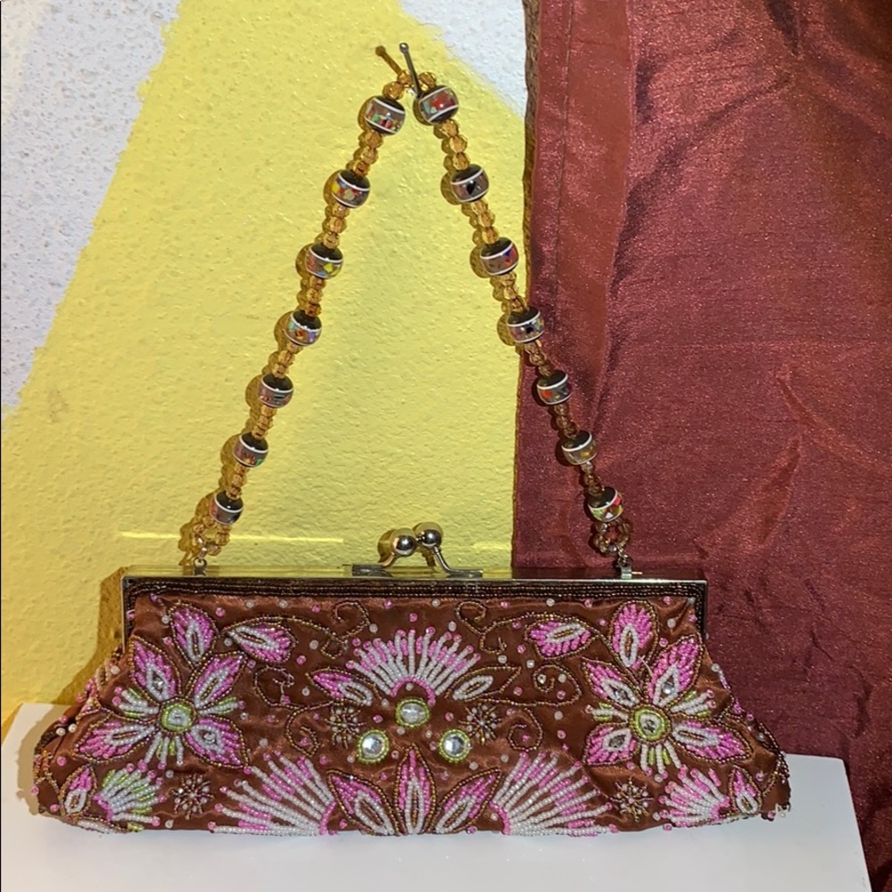 Beaded purse
